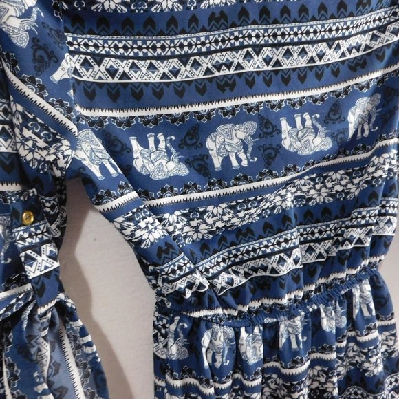 RUE 21 Elephant Print Dress size S - Picture 5 of 5